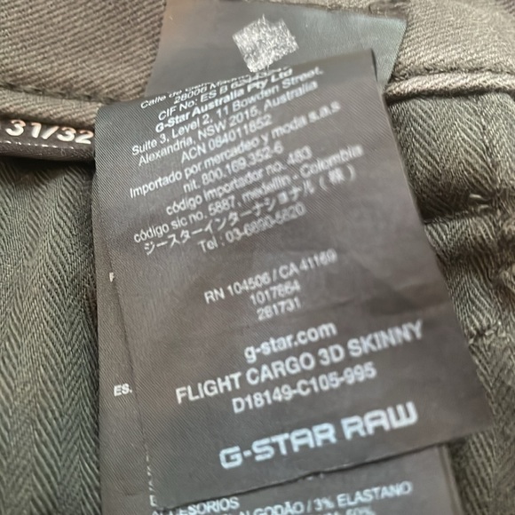 G-Star Originals RAW Green Denim - Picture 10 of 13